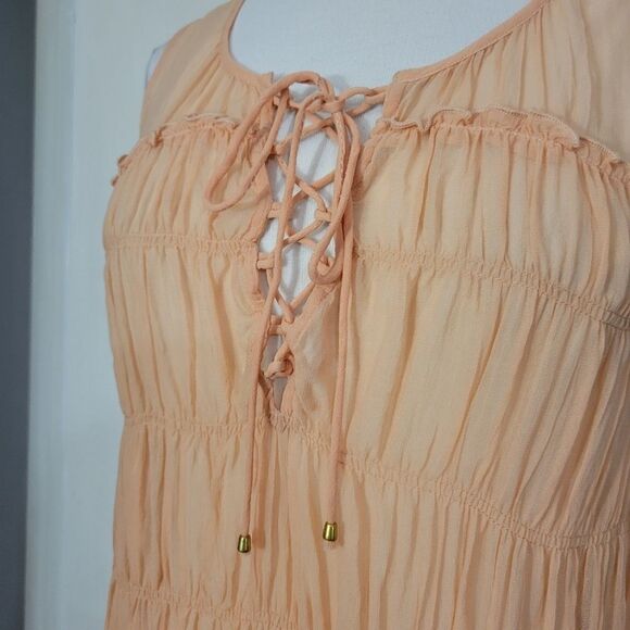 Anthropologie floreat calla lace up blouse - Picture 3 of 11